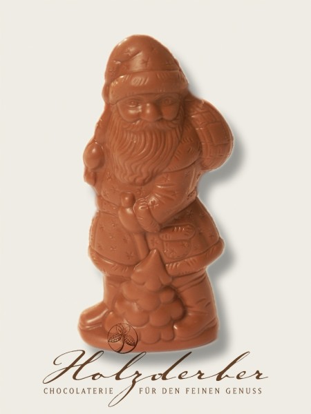 Weihnachtsmann Edelvollmilch Schokolade 14 cm