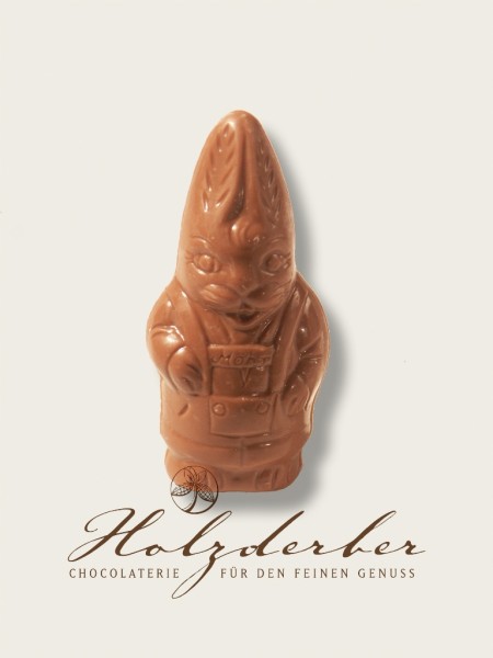 Mini Osterhase 7,5cm Edelvollmilch Schokolade